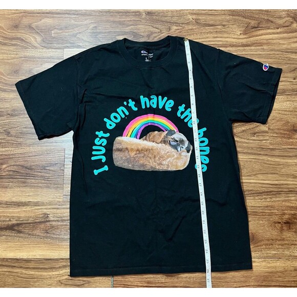 Champion Authentic Athleticwear I Just Dont Have The Bones T Shirt Mens M Cotton - Picture 7 of 9